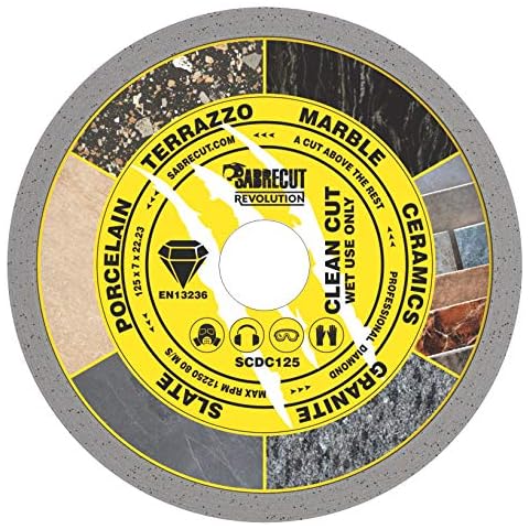SabreCut Diamond Circular Saw Blade 125mm Cover