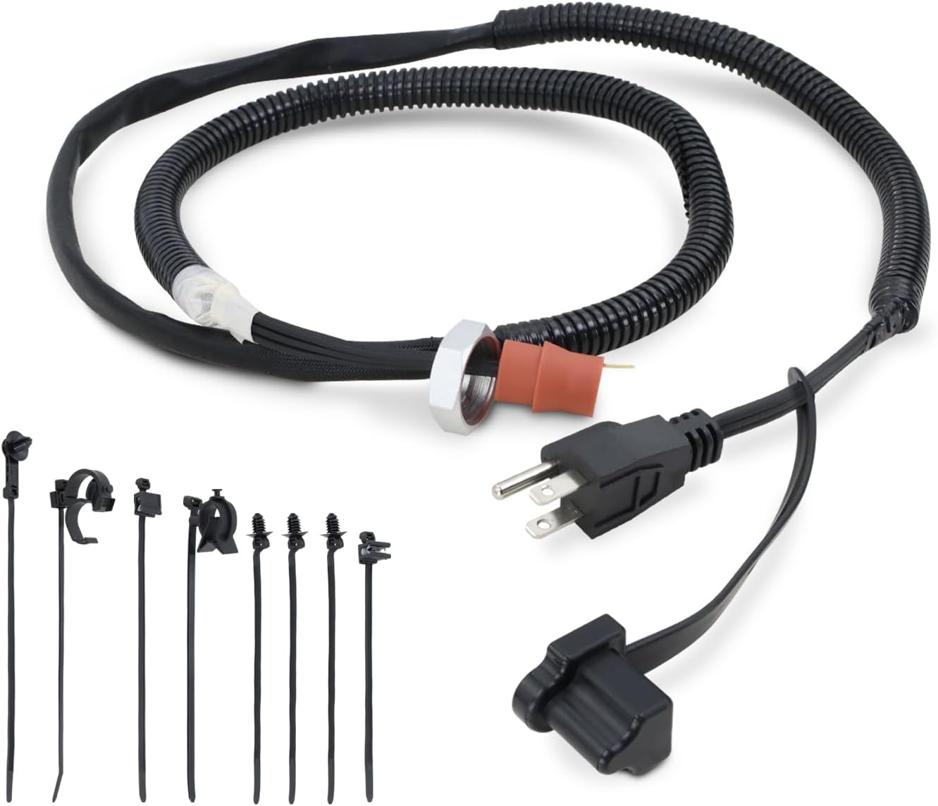 68223419AA Engine Block Heater Cord Compatible with 2014-2018 Dodge Ram 2500 3500 4500 5500 6.7L Diesel Engine