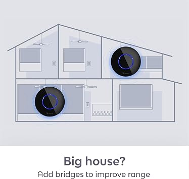 BOND | Add Wifi to Ceiling Fan, Fireplace or Motorized shades | Works with Alexa, Google Home | Remote Control with App | Works with iPhone or Android