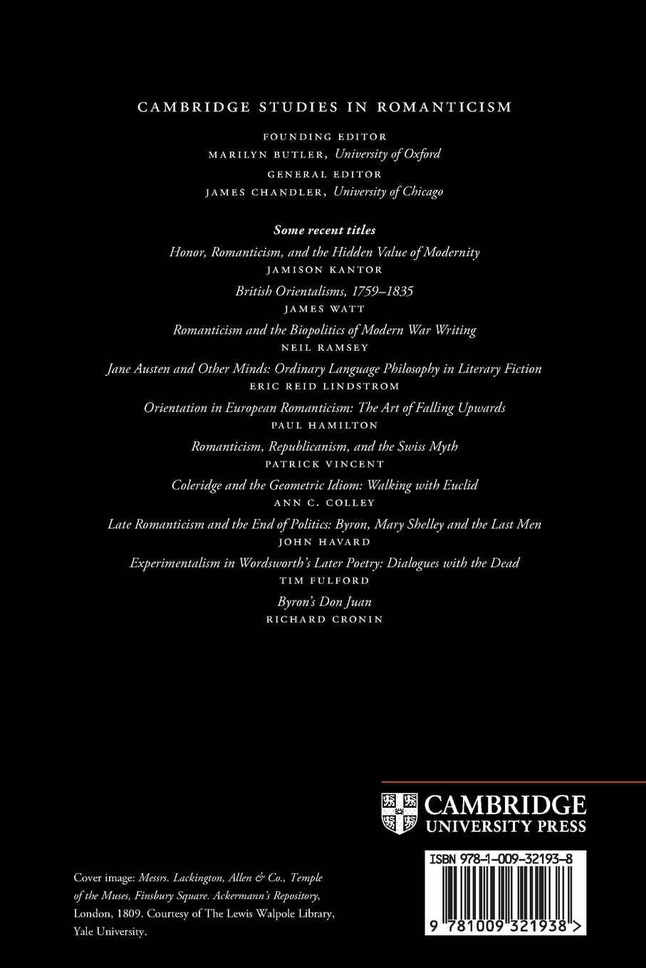 Romantic Fiction and Literary Excess in the Minerva Press Era: 142