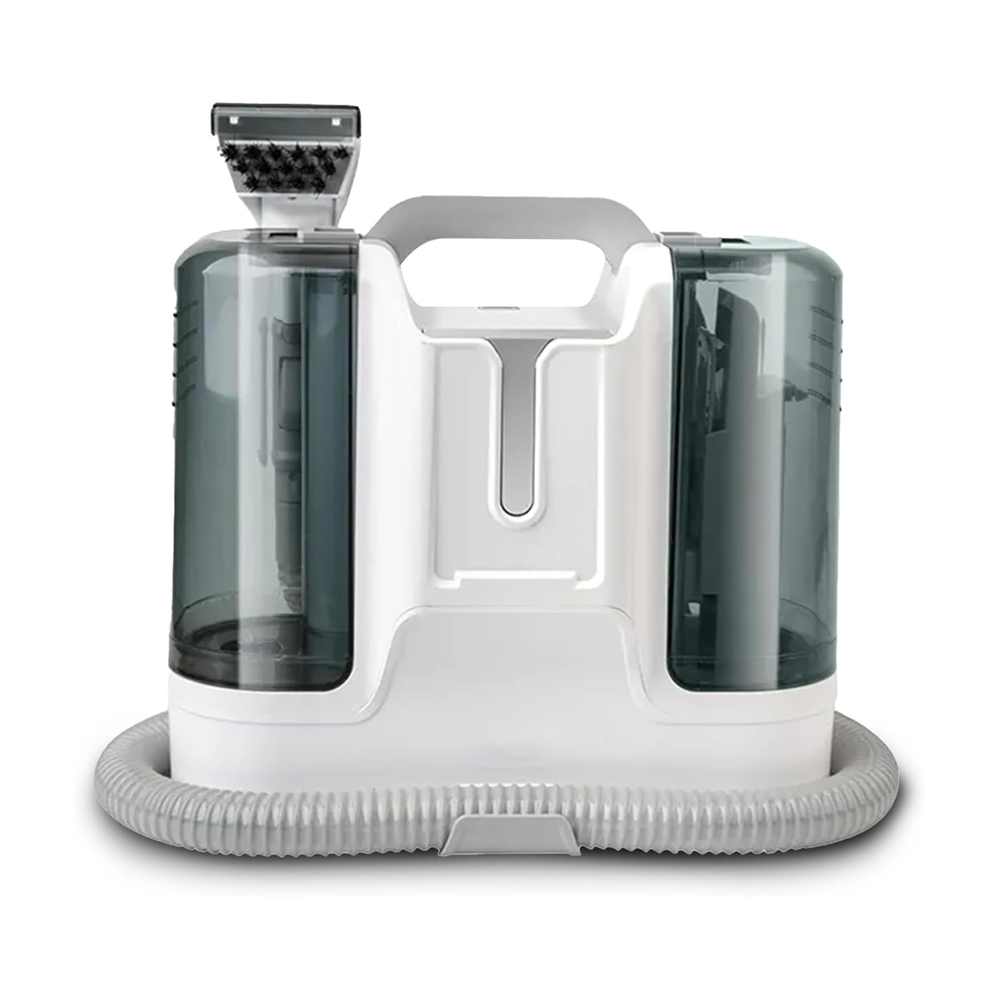 Sulfar Portable Spot Cleaner, Super Suction Cleaning Machine, Stain Remover, Multi-Purpose Portable Carpet & Upholstery Cleaner with Replacement Heads, Pet Stain Vacuum (White)