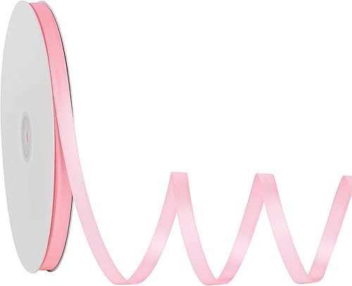 Miniatura 38 de LIUYAXI Cinta de Satén Dorada de Doble Cara 1/4" X 50 Yardas, Cintas Perfectas para Manualidades, Envoltura de Regalos, Fabricación de Lazos y Más