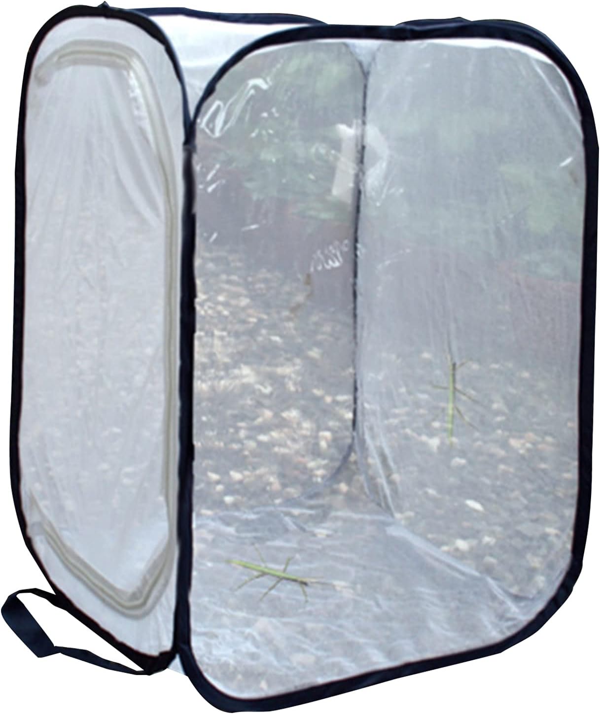 昆虫ケージ 昆虫ケース 昆虫飼育箱 飼育ケース 虫かご 通気性 ネット メッシュ繁殖ケース カマキリ 蝶 爬虫類 M シルクワーム 生息地 昆虫観察 トンボ 採集 標本 保育園ボックス 折りたたみ 透明 高品質