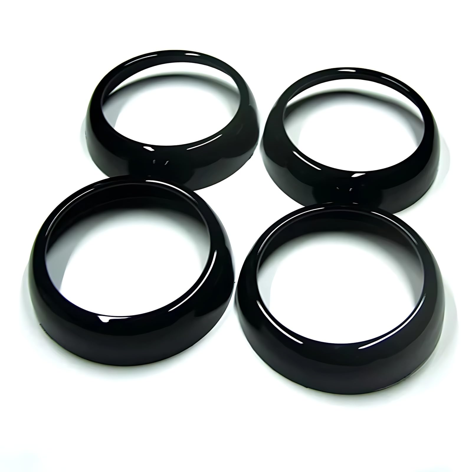 Dashboard Trim Air Vent Compatible with Smart for Fortwo for Forfour 453 Car Dashboard Air Vent Trim Ring Air Outlet Decorative Cover Sticker
