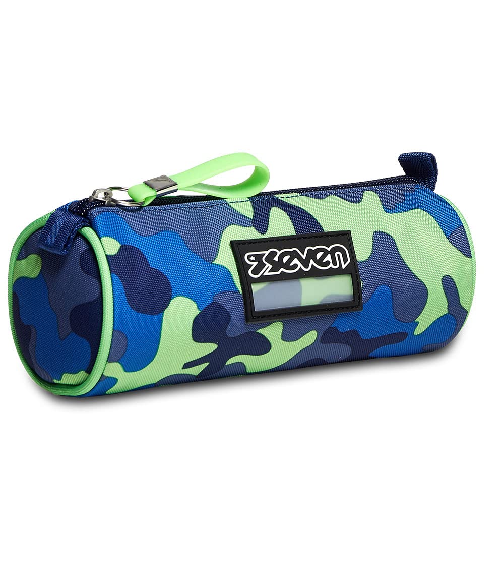 Seven Penholder, Bluecamo Boy, Blue, School and Leisure
