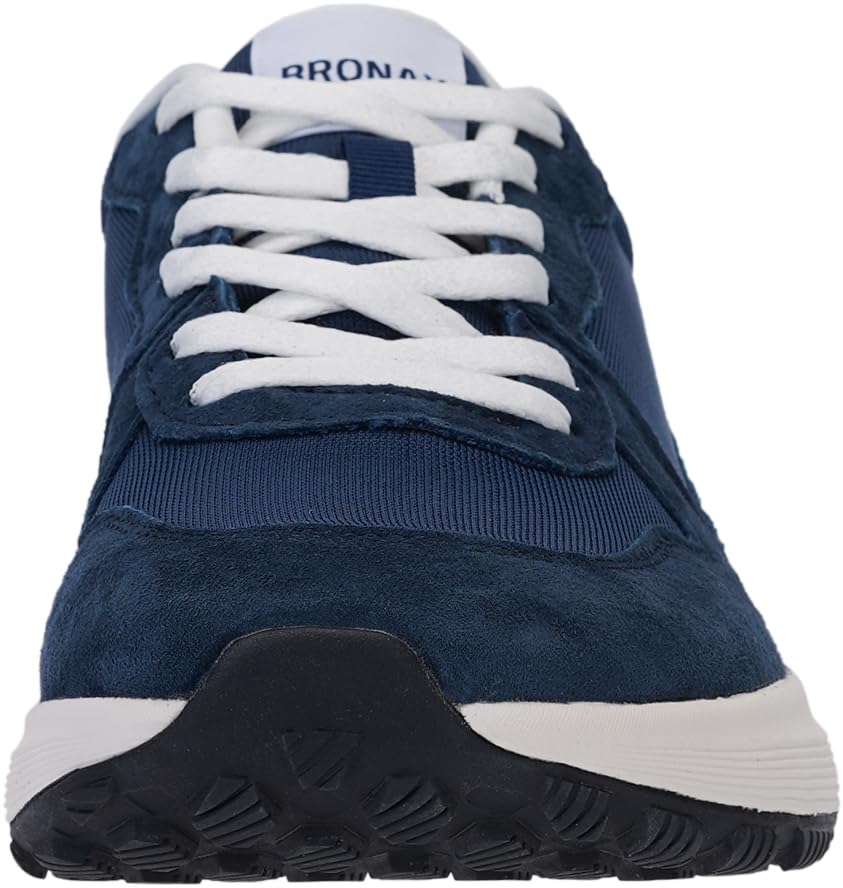 Image of BRONAX Women Wide Toe Box Athletic Casual Shoes Classic Design Sneakers S75