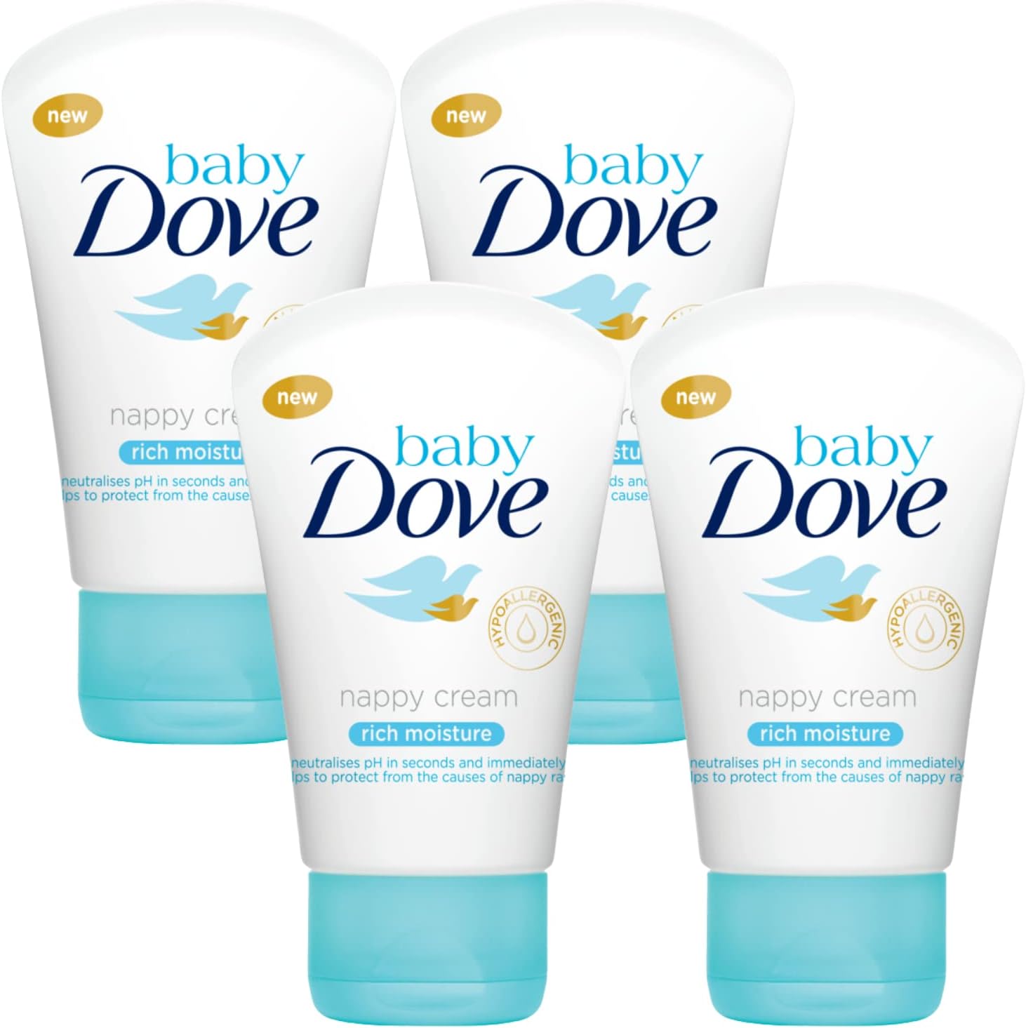 The Bramble Bay Dove Baby Nappy Cream Rich Moisture Nappy Cream