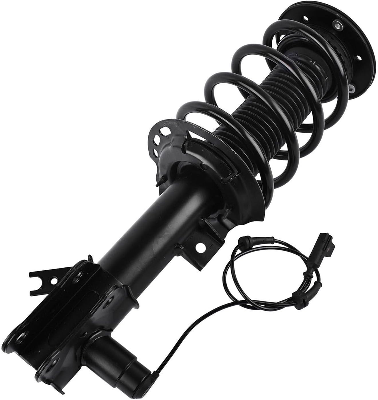 Detroit Axle - Front Left Strut for 2013 2014 2015 2016 Lincoln MKZ, Strut with Coil Spring Assembly Replacement Quick Complete Strut Suspension