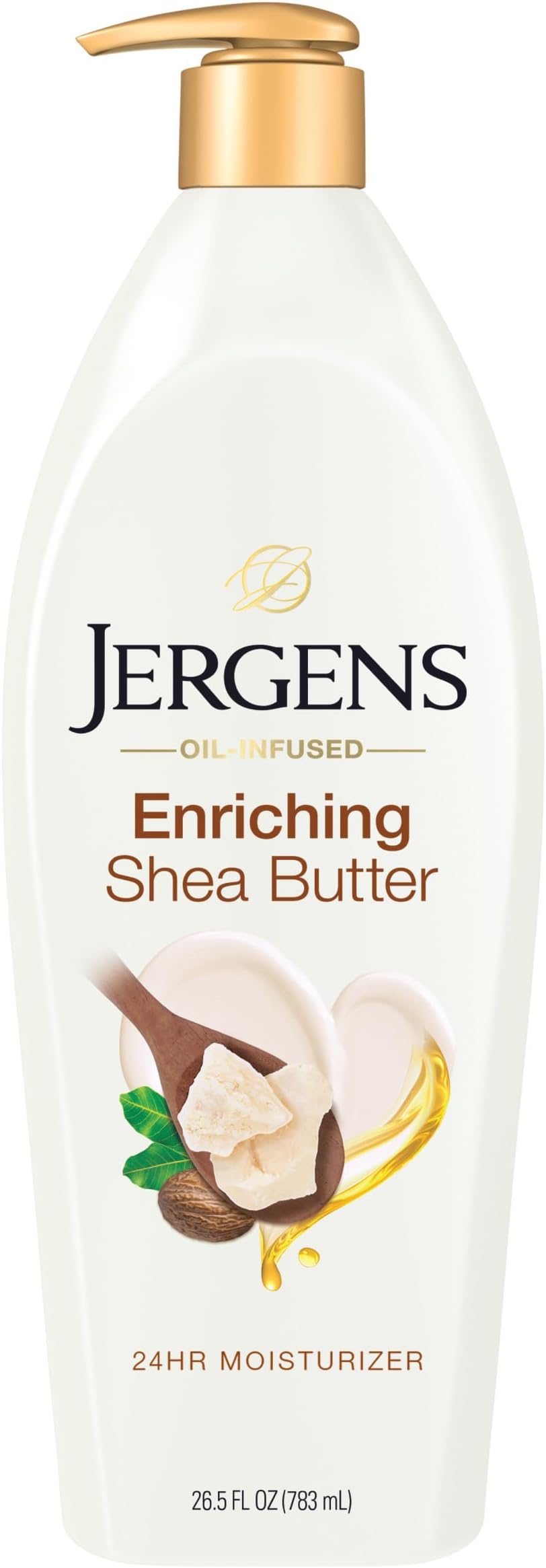 Shea Butter Body Lotion, Deep Moisturizer for Dry Skin, 26.5 fl oz | Enriching Hand and Body Lotion, Vitamin E, Extremely Dry Skin Relief, 2.5X More Radiant Skin, Deep Conditioning