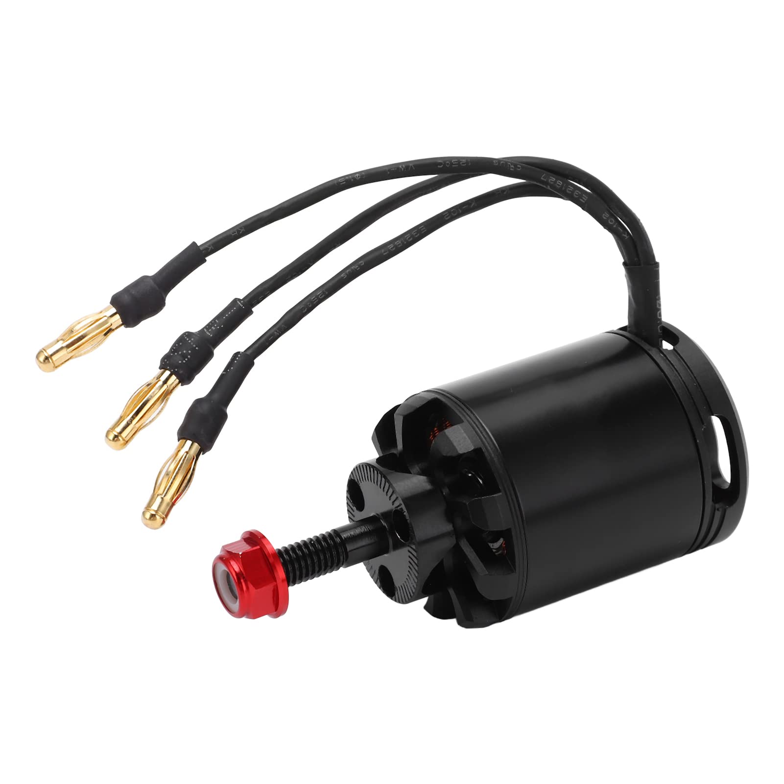 HUIOP Motor sin Escobillas de Alta Eficiencia 2825 700KV para Avión Teledirigido de Ala Fija RC, Mecanizado CNC, Eje Salida Acero Inoxidable, Pieza Motor 1100W 60A para Aviones Control Remoto (CCW)