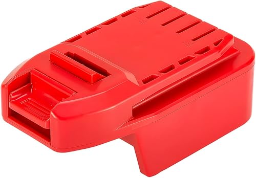 Miniatura 6 de 1 adaptador solo para Craftsman V20 (no viejo 20 v), herramientas inalámbricas compatibles con baterías de litio Milwaukee M18 ROJO, solo adaptador