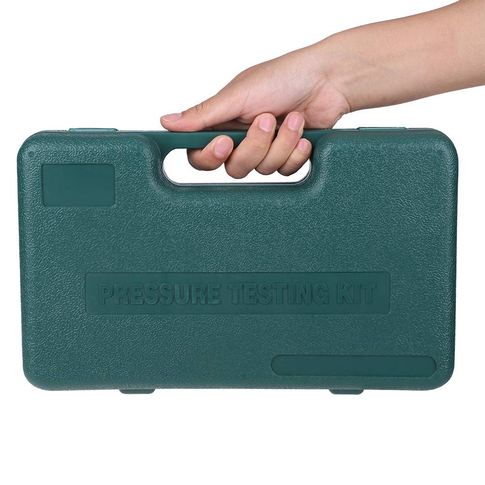 Kit per test di pressione idraulica, manometro idraulico Kit per test di pressione idraulica dell'escavatore con raccordo per tubo flessibile di prova e manometro per test di pressione idraulica, 8