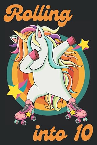 Rolling Into 10: College Ruled Journal For Writing, Lined Paper Notebook 6 x 9 inches - 120 pages, Trendy Notebooks For Journaling, Note Taking And Planning, Notebook To Write In With Lines