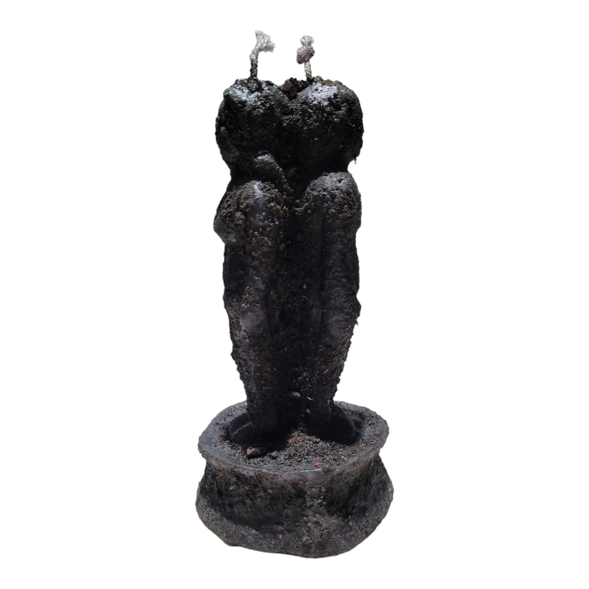 Couple Separation with Herbs & Oils | Candle Cord Cutting, Spell Candle | Ritual, Magic, Unscented | Soy Wax Candle | (14H X 7W) cm-159Grams