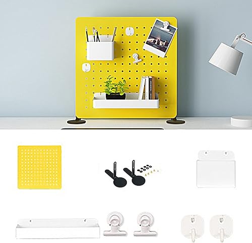 YIJIAFEIFEI Almacenamiento de escritorio, organizador de escritorio de oficina, accesorio de oficina en casa, hecho de metal, conveniente para