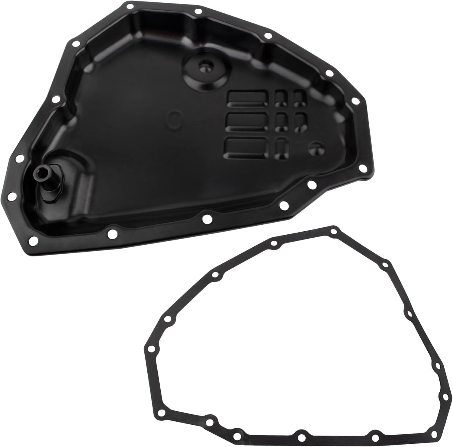 265-842 Transmission Oil Pan with Gasket for Nissan Sentra L4 1.8L Petrol Sedan Versa L4 1.6L Petrol Sedan 2013-2016, Versa Note L4 1.6L Petrol Hatchback 2014-2019 31390-3JX0A 313903XX0B