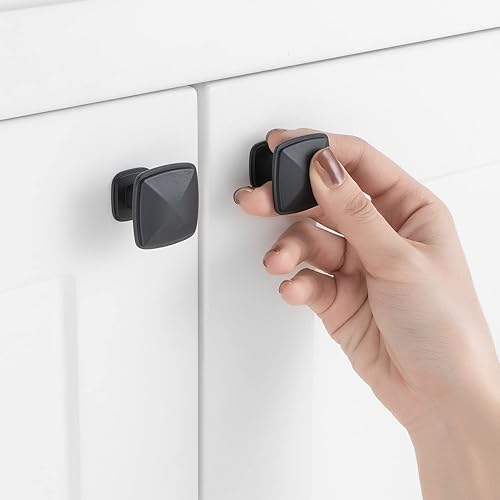 Miniatura 2 de ASKANO ZP2202 - Tirador escalonado de 3 pulgadas para armario de cocina, color dorado cepillado, paquete de 10 unidades, herrajes sólidos para