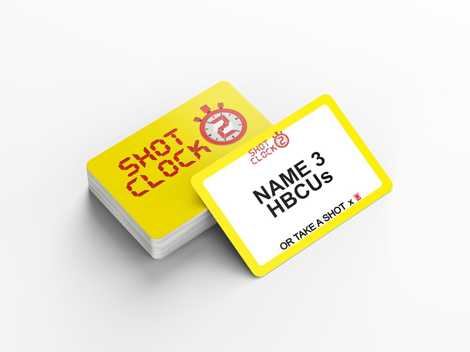 Shot Clock 2 Drinking Game Fast-Paced Urban Trivia and Party Shots - The Ultimate Adult Drinking Game for Parties - Quick, Fun, and Intoxicating Card Games for Any Celebration!