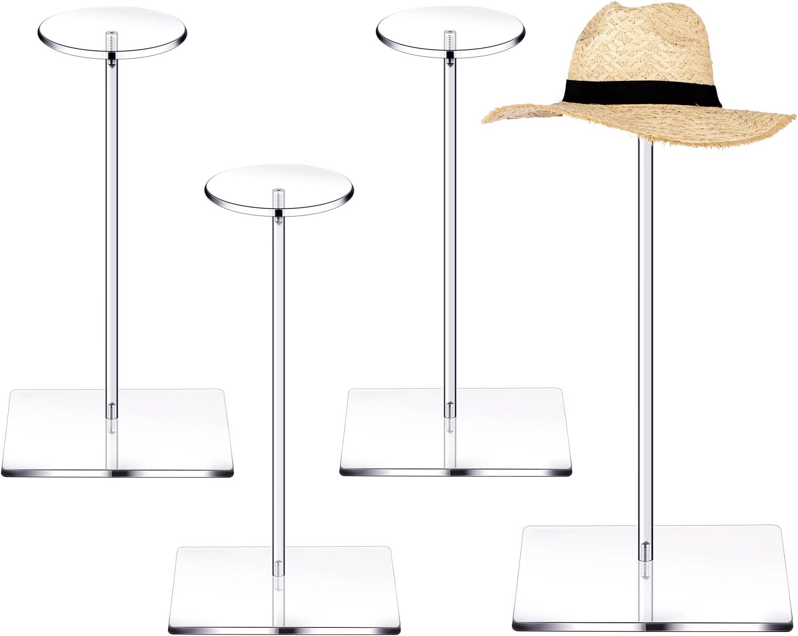 Amazon.com: General Black Metal Adjustable Hat Cap Display Stand Rack