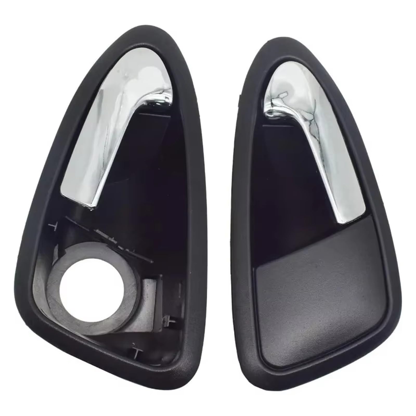 LOLHOIKILM Interior Inner Door Handle for Seat for Ibiza 2009-2017 6J1837113A 6J1837114A Left Right Inner Interior Car Door Handle Handle Trim