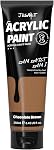 JusArt Peinture acrylique Tubes noirs 250ml (8.45 oz), Peinture artisanale non toxique, sans fâcher le pigment riche pour la peinture en toile, bois, tissu, argile, pierre, céramique fournitures d'art pour les artistes, les adultes