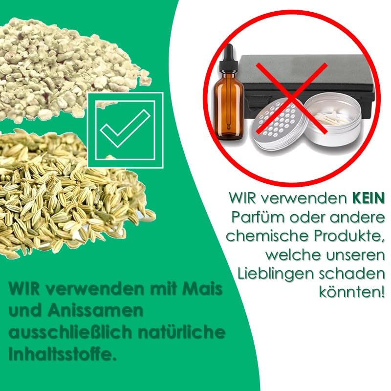 ANISKILLS® - Premium Geruchstrainingsset für Hunde (6er Set) - Hundetrainingsset für Geruchsarbeit - Bereicherung und geistige Anregung - Beschäftigung - Hundetraining Zubehör- deutsches Unternehmen