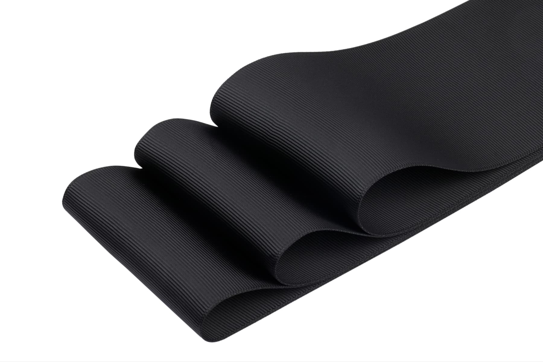 Fondersy 75mm X 22M Solid Grosgrain Ribbon for Gift Wrapping Parties Wedding Decoration, Crafts Sewing(Black) - Image 2