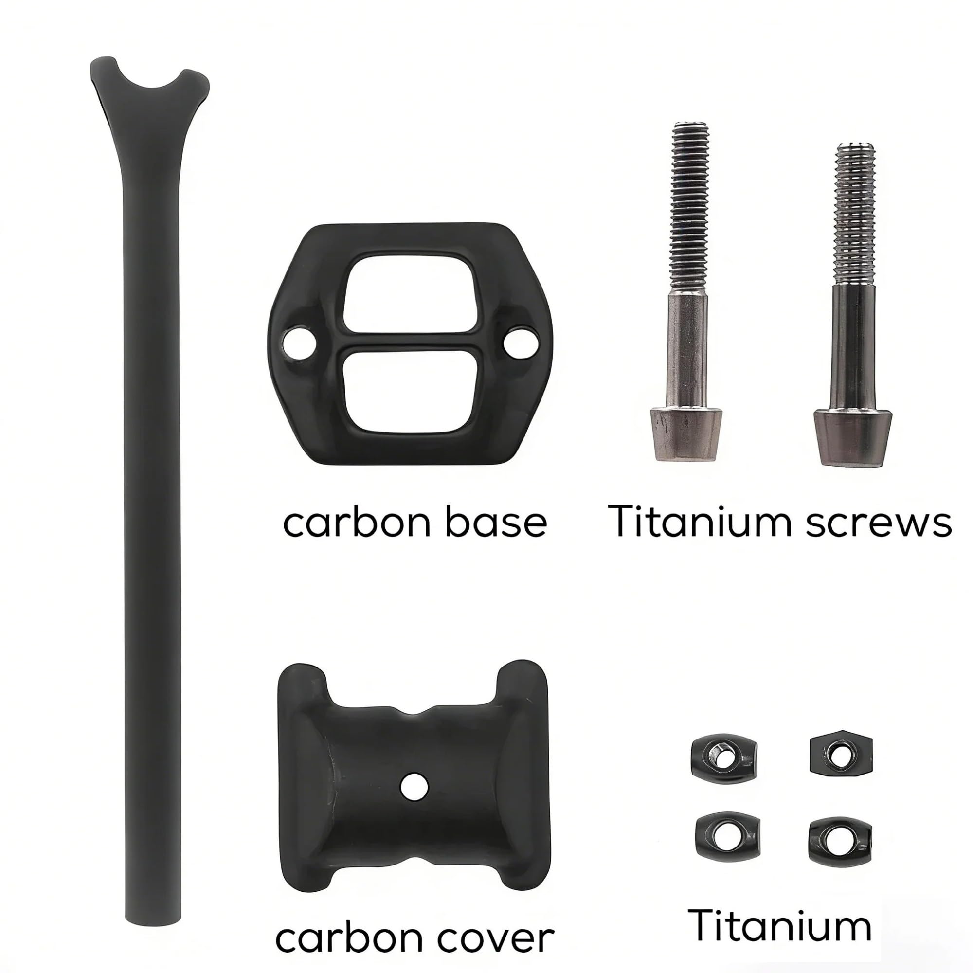 Tige de Selle VTT pour YICHORD VTT en Fibre de Carbone Suspension Tige De