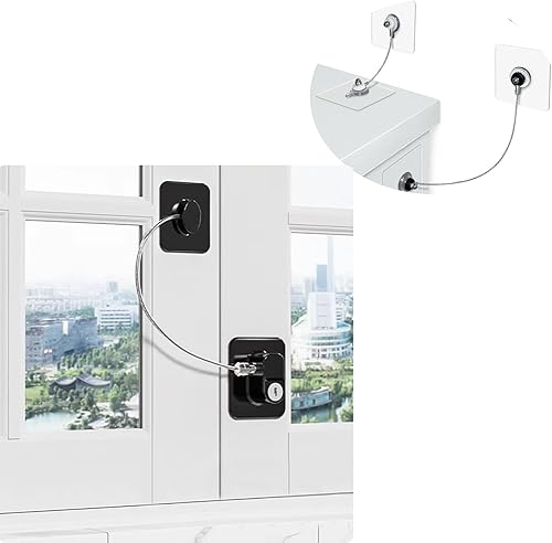 Anclajes para muebles a prueba de bebés (16 piezas) correas de seguridad adhesivas para TV, correas de pared para muebles mejoradas sin taladro,