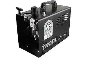 Iwata Studio Series Power Jet Lite Double Piston Air Compressor