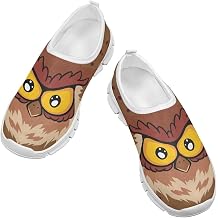 Kid Running Shoe Boy Lightweight Slip On Walking Sneakers Breathable Anti-Skid Athletic Workout Loafers for Camping Size 11-15 White Sole