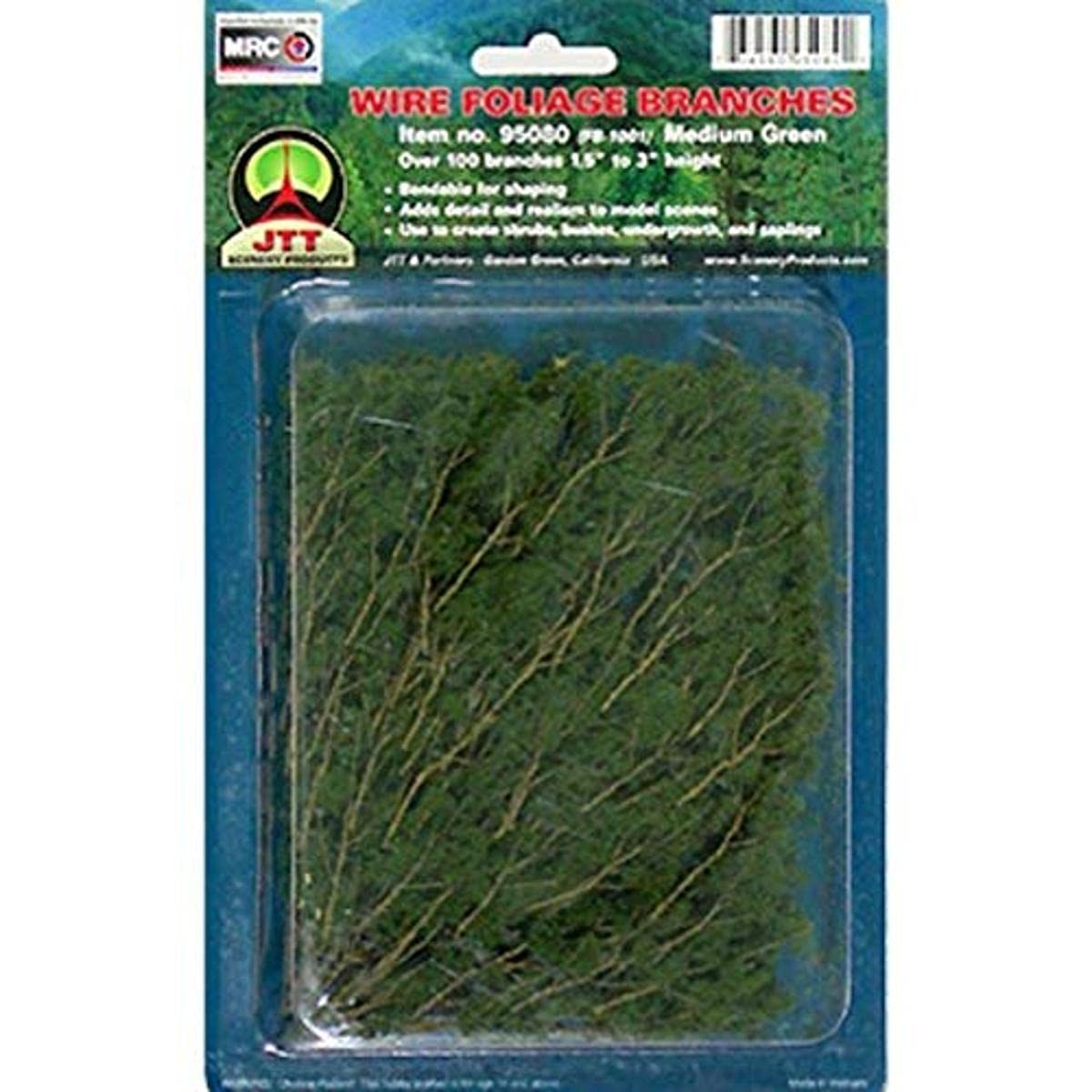 PlatzJTT Scenery Products Foliage Branches, Medium Green