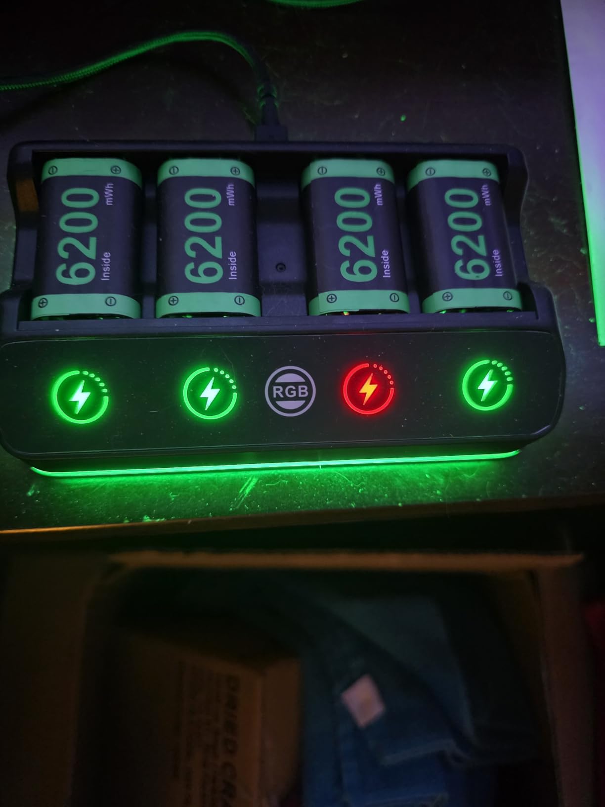 DINOSTRIKE LED lighting modes