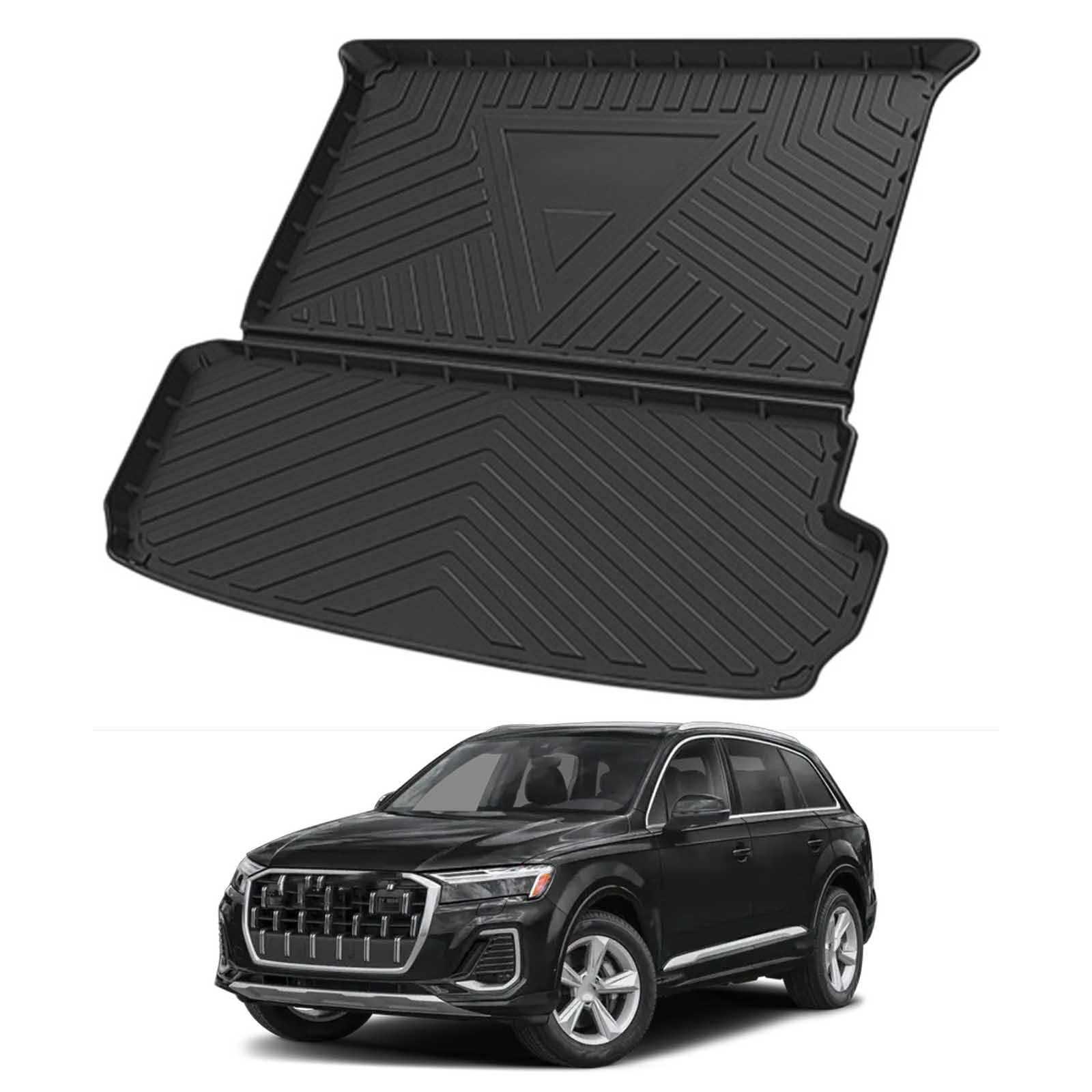 PAPEP Cargo Liner for Audi Q7 5-seater/7-seater pure gasoline 2016-2025