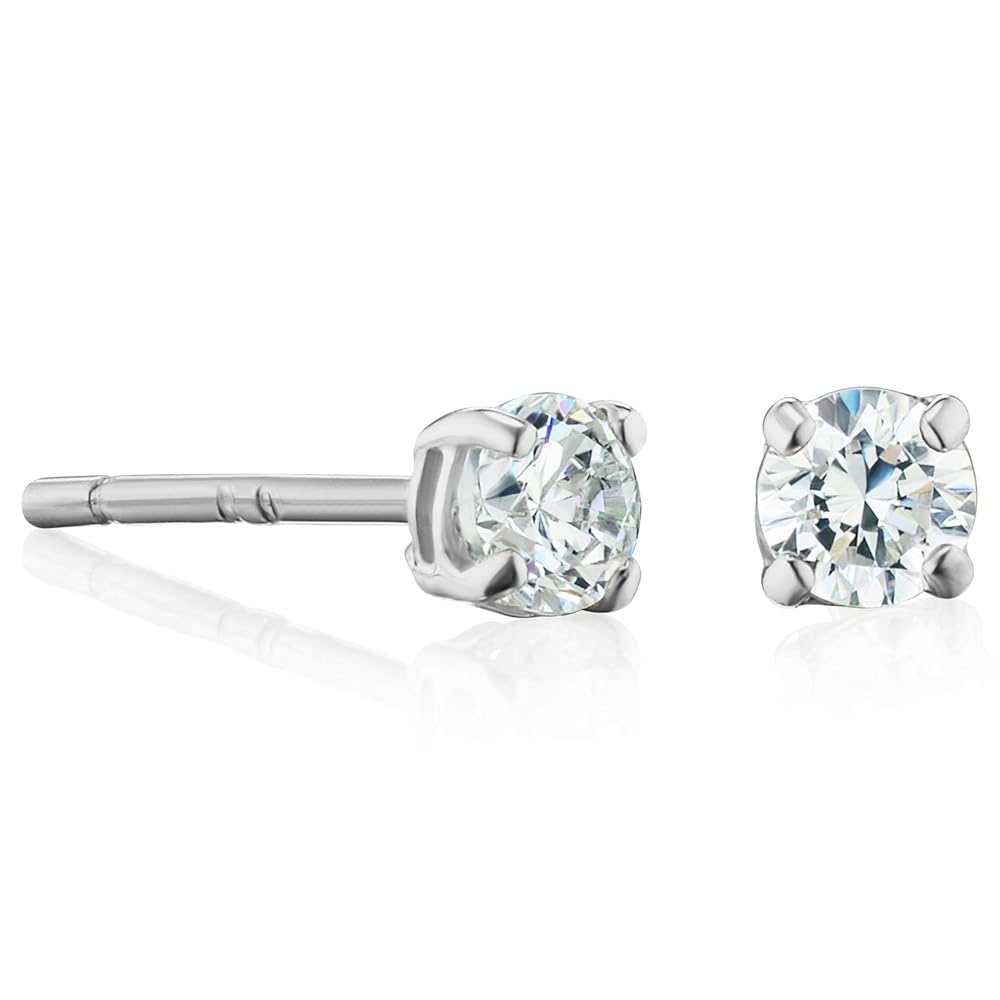 Amazon.com: 14k Gold Made with Cubic Zirconia Genuine Real