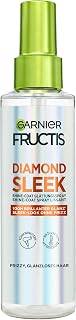 Garnier Fructis Diamond Sleek Shine-Coat Glättungsspray für bis zu 100h diamantartigen Glanz, Sleek-Look ohne Frizz bis 72H, Hitzeschutz bis zu 230°C, 150 ml