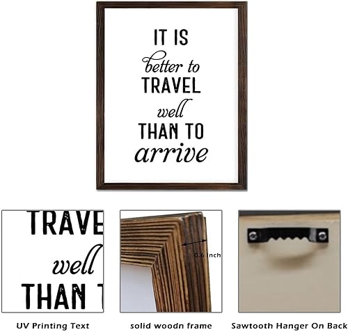 Miniatura 65 de In This Kitchen We Dance - Letrero de madera para decoración de pared, con citas religiosas, letrero de madera enmarcado, estilo rústico de granja