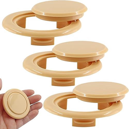 Miniatura 2 de Biaungdo Juego de 3 anillos y tapas de 2 pulgadas para mesa de patio al aire libre, tamaño estándar, para jardín, playa, tableta, anillo de agujero
