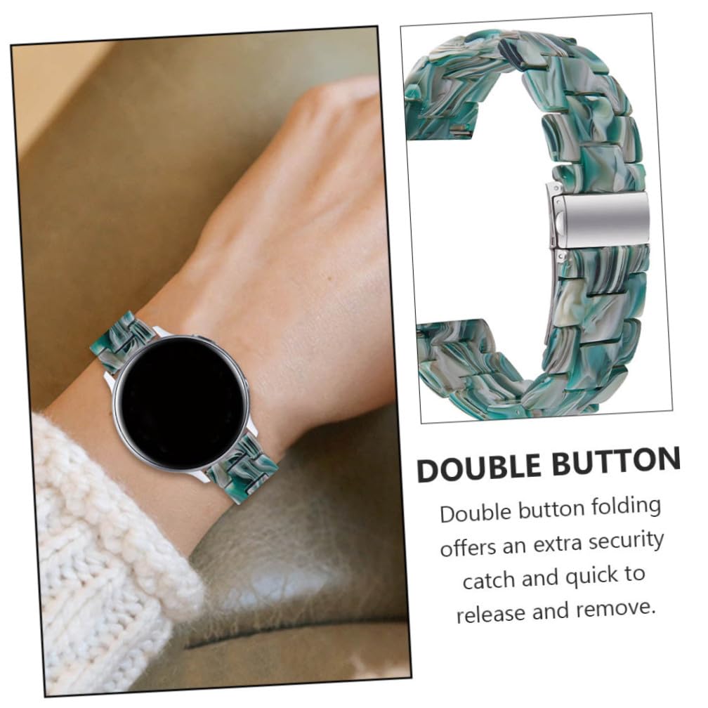 Housoutil 3 Stk Armband Band für relojes inteligentes para mujer reloj inteligente para mujer Vintage-Band passend zu Uhrengehäuse für Herren uhrenarmbänder Anschauen Gurt Fall Fräulein Harz