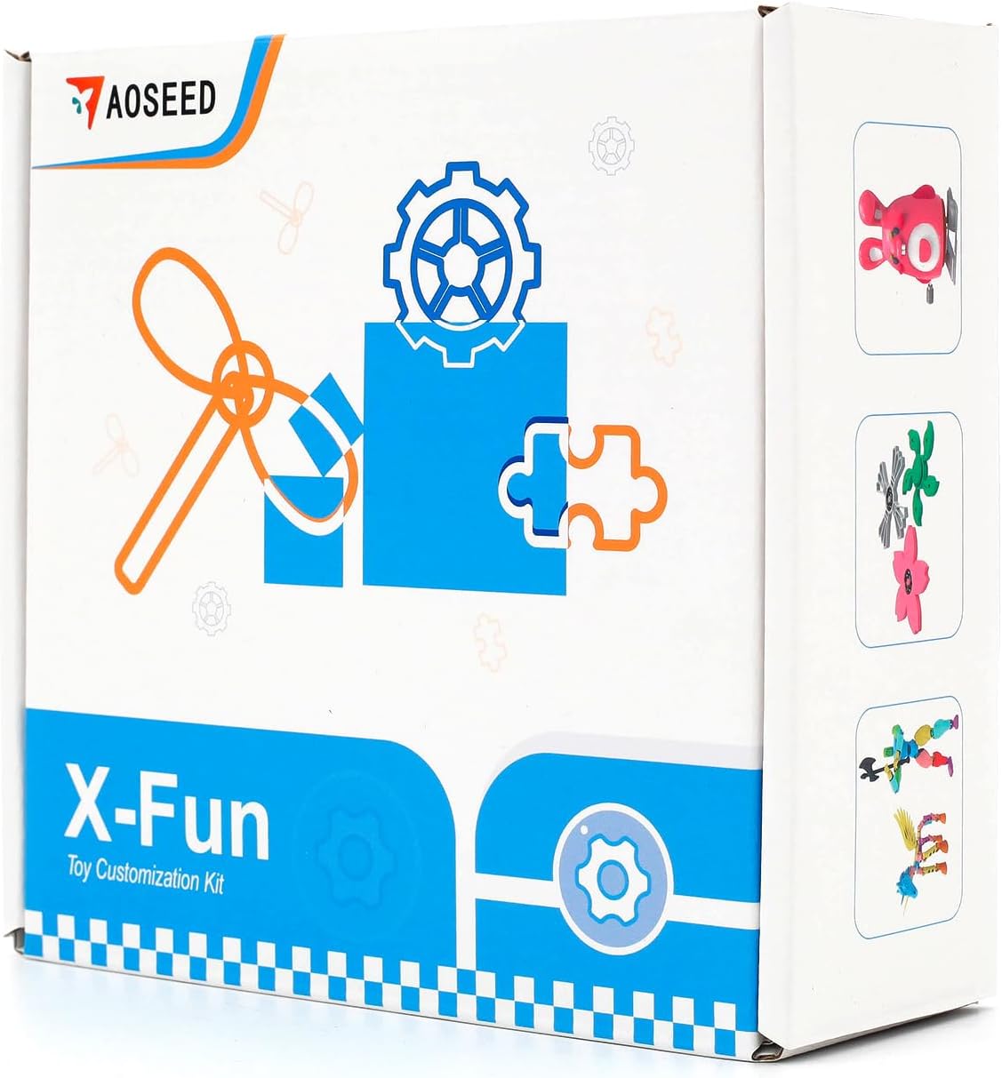 AOSEED X-Maker & X-Maker Joy 3D Printer Accessories for Toy Creations, Mod Kit, X-Fun