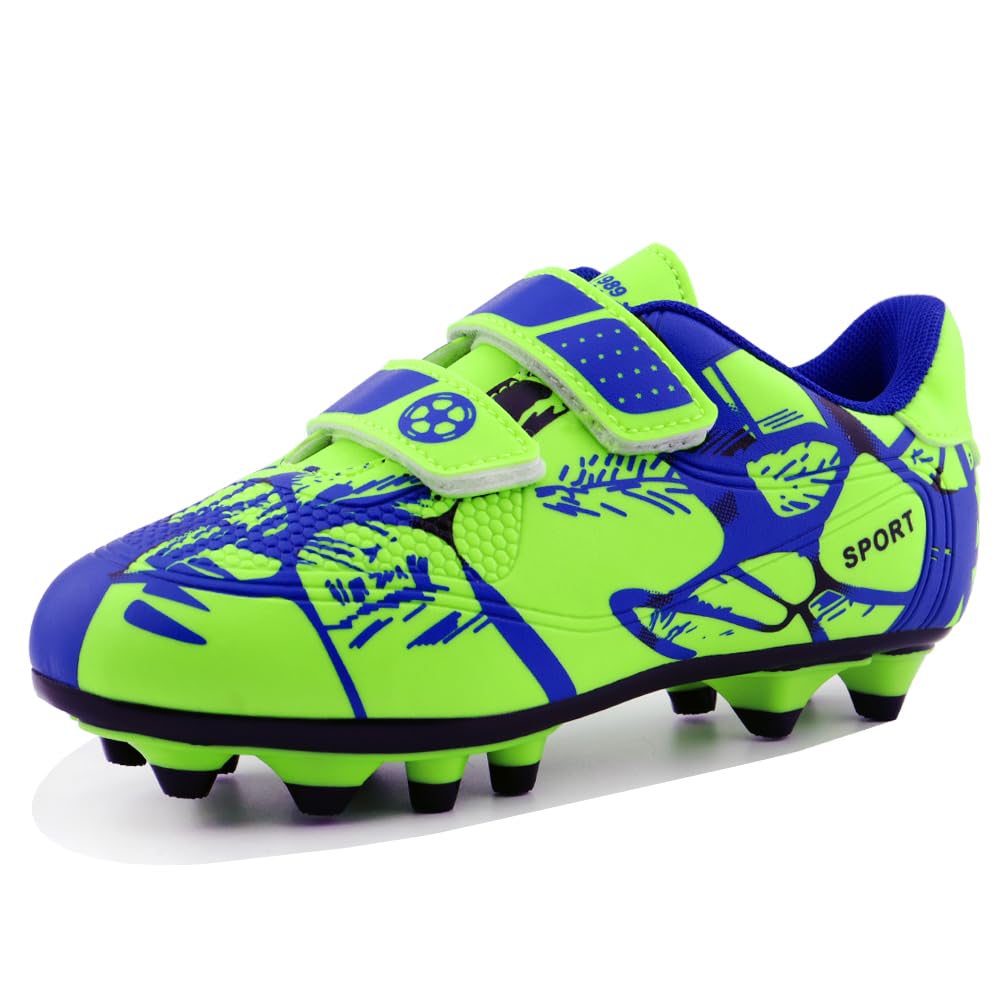 Scarpe da Calcio Ragazzi Scarpe da Calcio Bambini Scarpe da Ginnastica Ragazze Scarpe da Allenamento da Calcio Antiscivolo Unisex 28-37