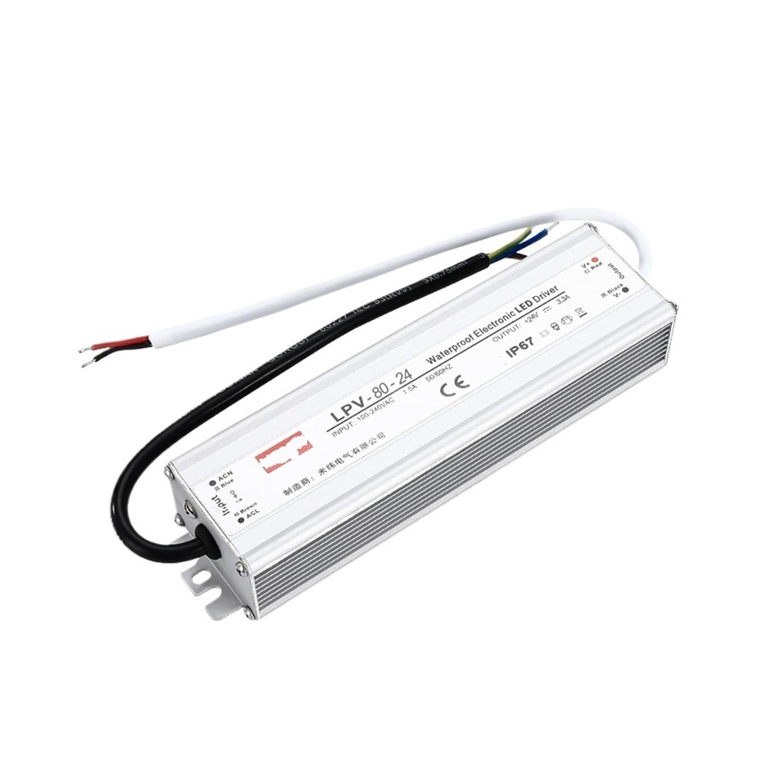 Alimentation à découpage étanche pour illuminer votre jardin en 24V