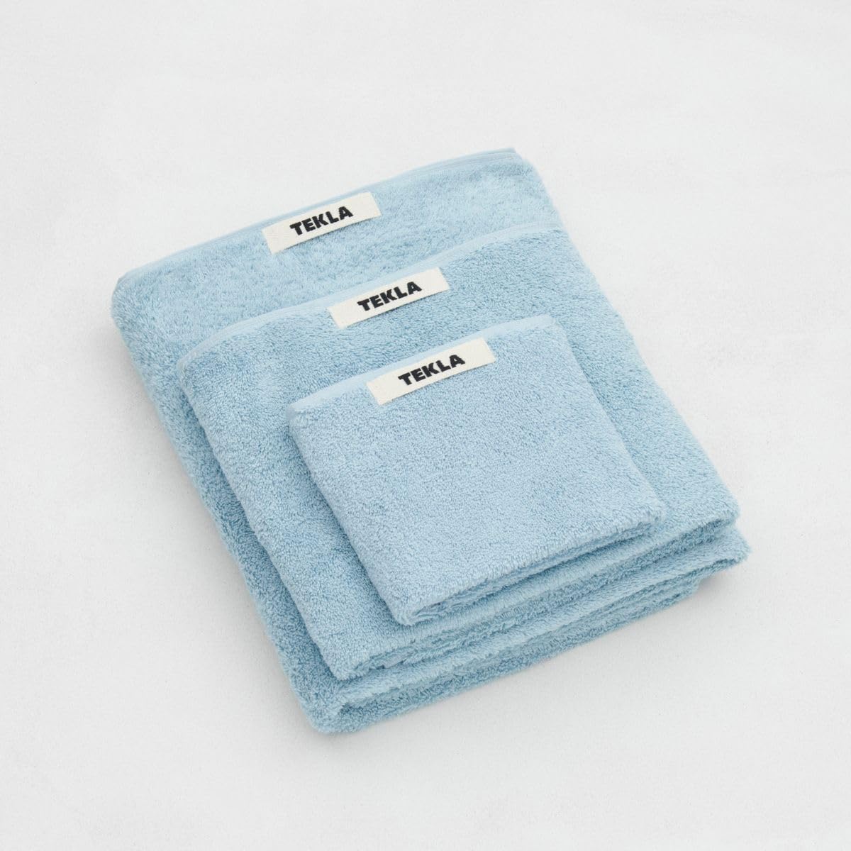 Amazon｜[テクラ]タオル ライトブルー AQUA 30×50cm TT-AQ TERRY