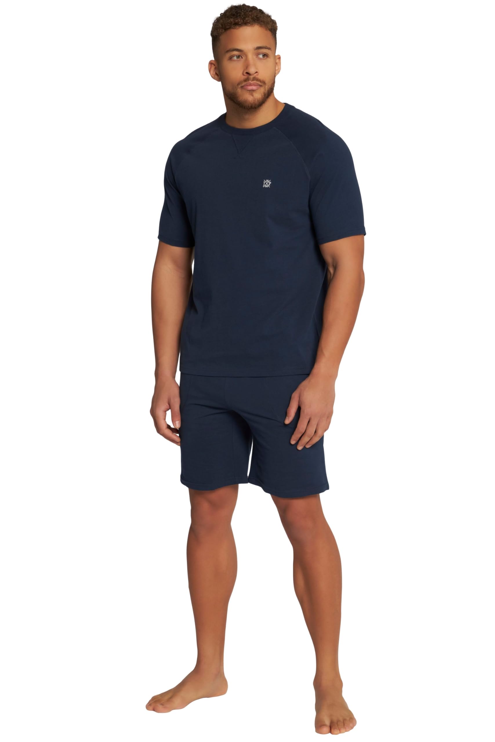 Jp 1880 Men's Matte Midnight Blue Plus Size Pyjamas 1, Xxxxxxl