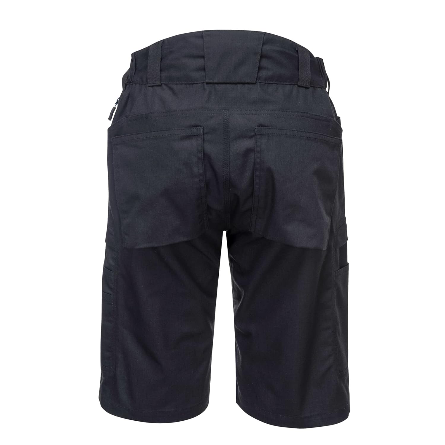 Portwest KX340 Men's Work Shorts - Durable Multi-Functional Safety Workwear with Ripstop Stretch Fabric and Pockets Black, 38