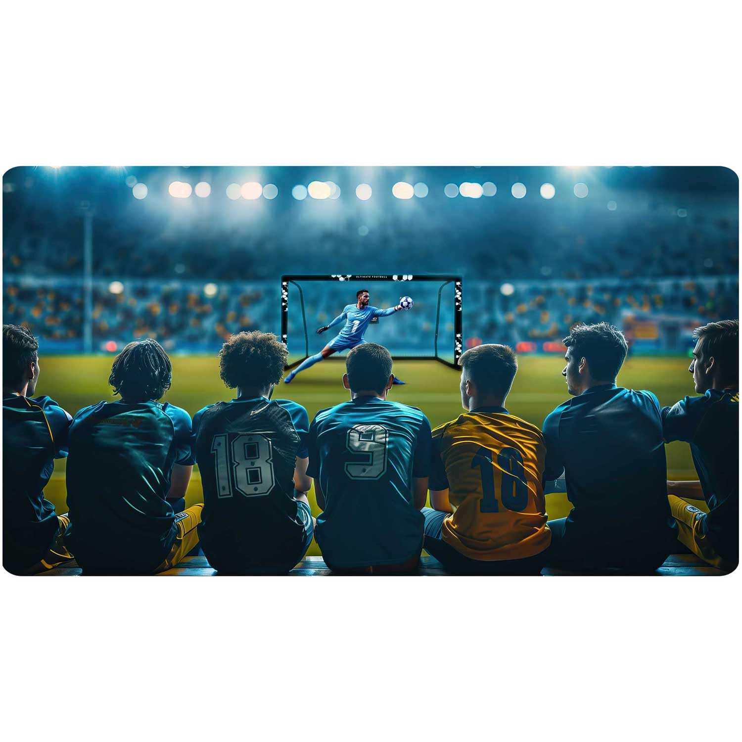 Neo-Sport Bramka Do Piłki Nożnej Dla Dzieci i Dorosłych Z Pokrowcem Na Stelaż 300 x 200 x 120 cm