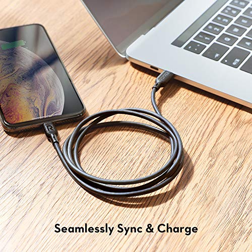 USB C to Lightning Cable RAVPower [6ft MFi Certified] Supports Power Delivery Fast Charging with Type C PD Charger Compatible with iPhone 11/11 Pro/ 11 Pro Max/X/XS/XR/XS Max/8/8 Plus - Thumbnail 6
