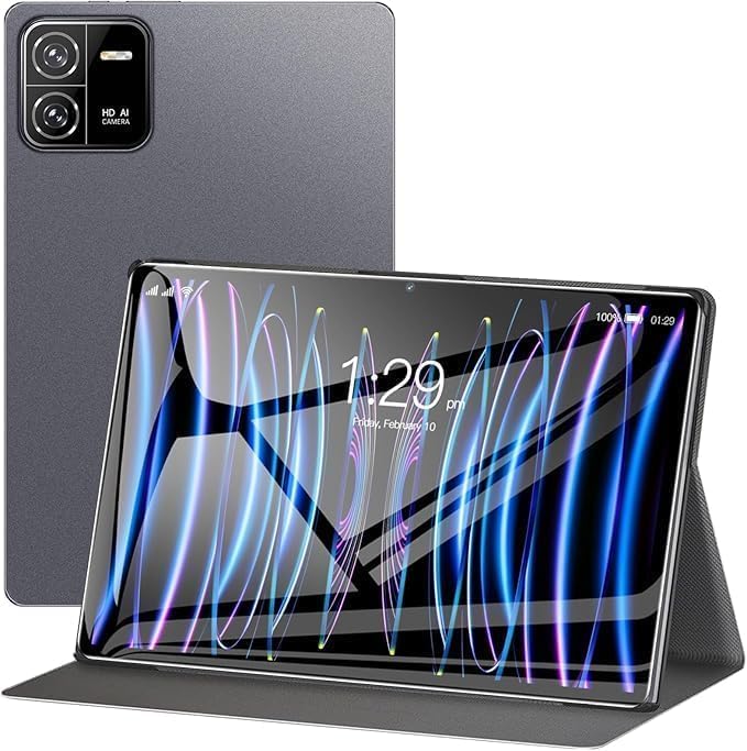 Tablet Pad 6 plus, 10,1 polegadas, Android 13 com case, 12 GB de ...