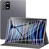 Tablet Pad 6 tela de 10,1 polegadas, 12 GB RAM + 512 GB ROM, 8 MP + 16 MP, tela IPS 1280x800, GPS, 5G，WiFi,Octa-Core， tablet Android 13 (Cinzento)