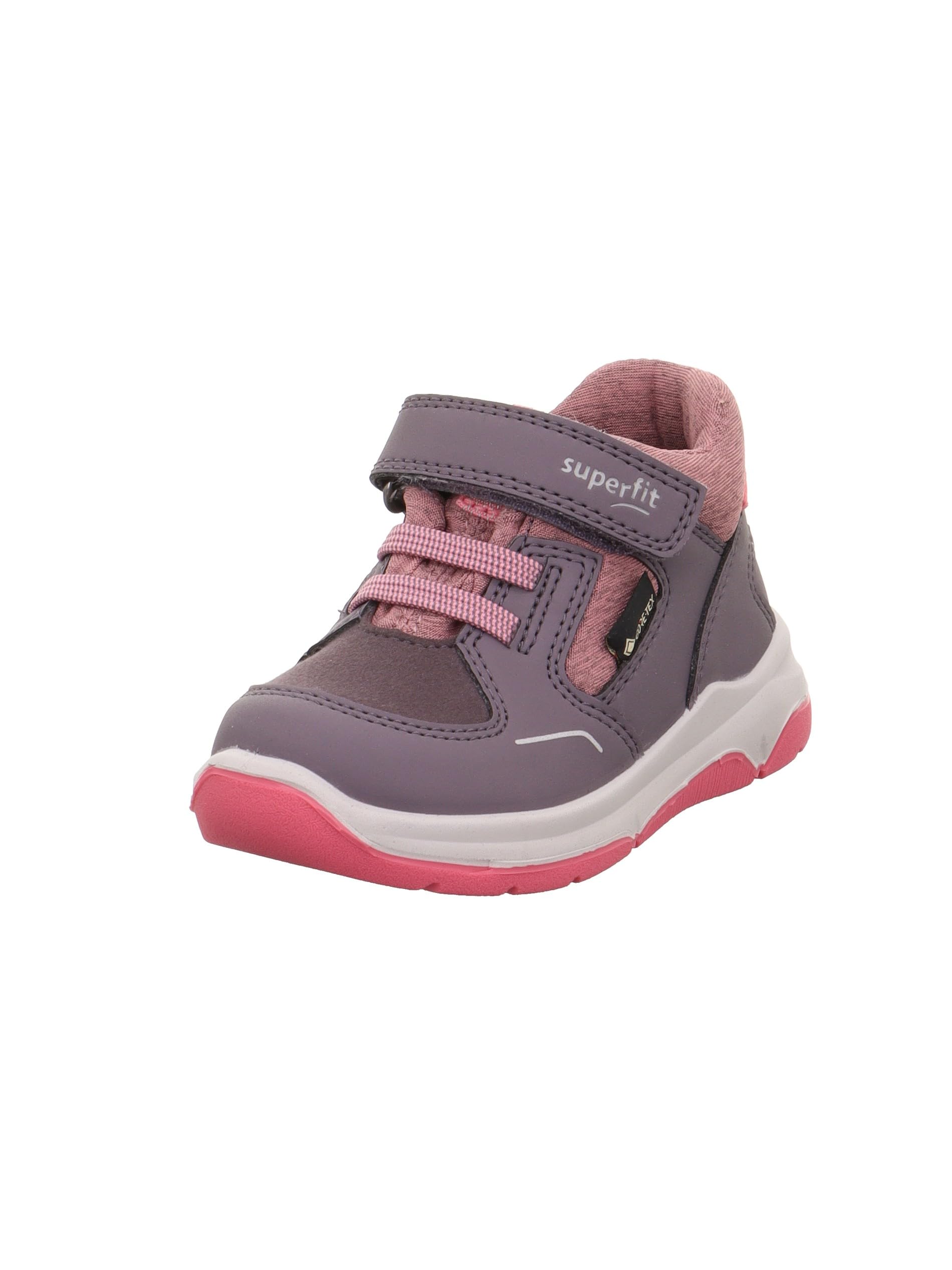 Superfit Baby Girls Cooper Leicht gefütterte Gore-Tex Sneaker, LILA/ROSA 8510